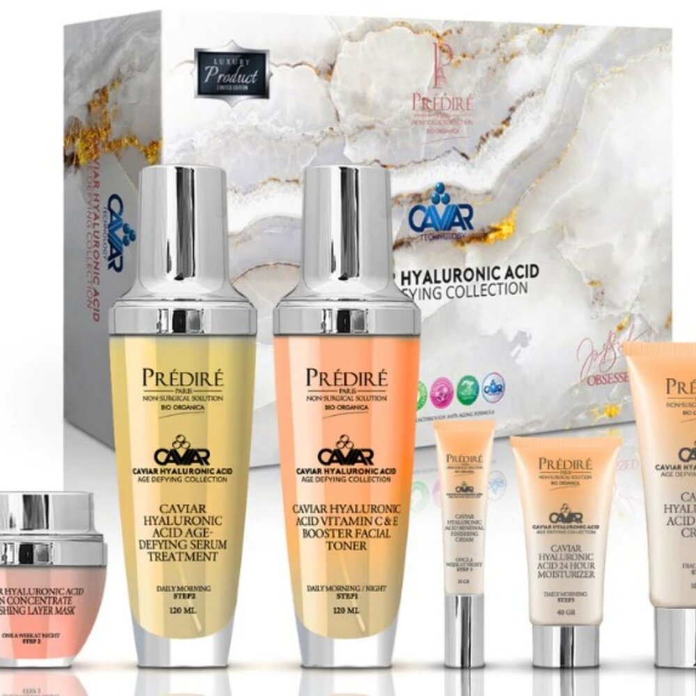 LIMITED EDITION Caviar Hyaluronic Acid Age Defying Collection NIB SEALED